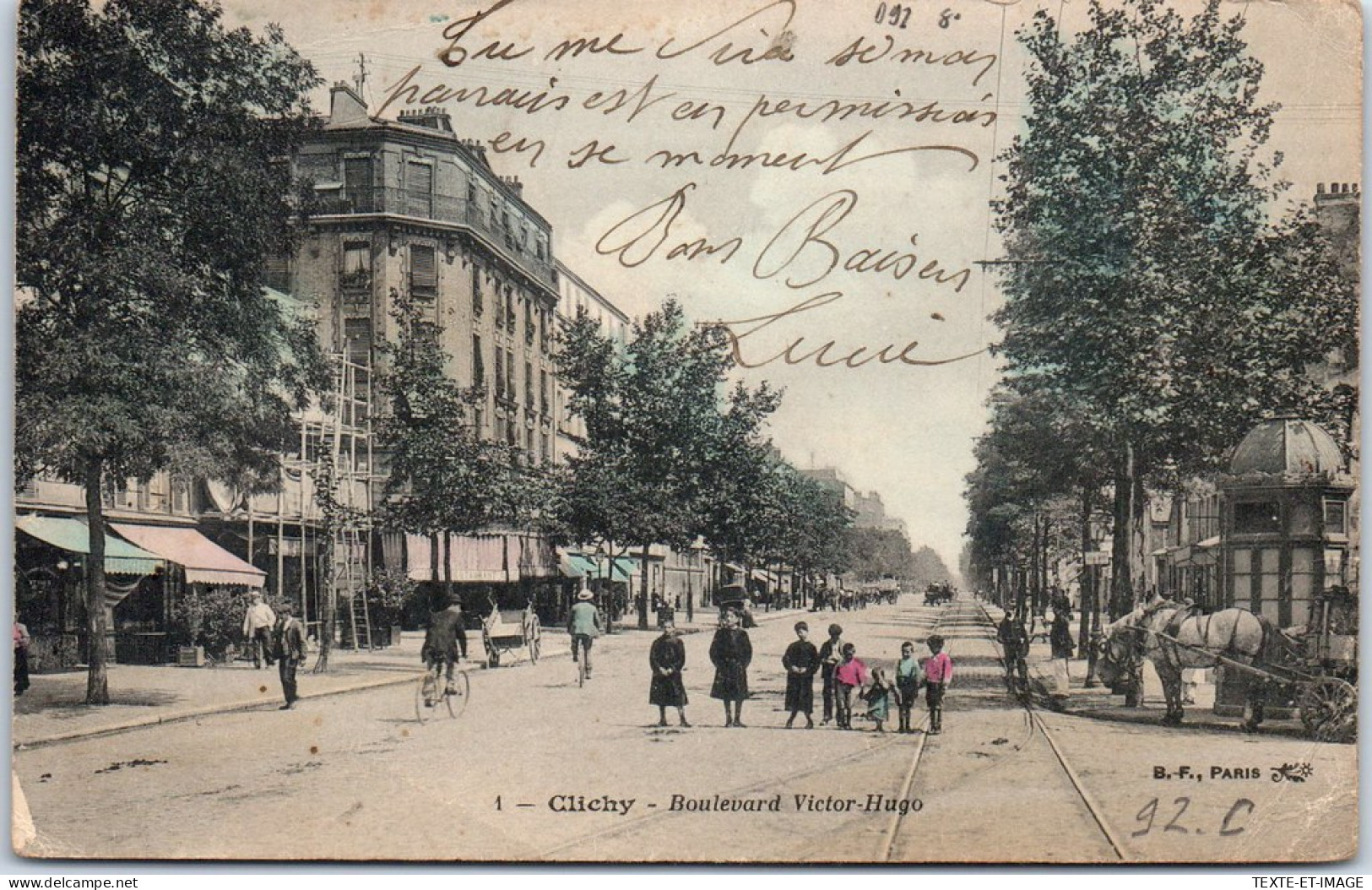 92 CLICHY - Bld Victor Hugo  - Clichy