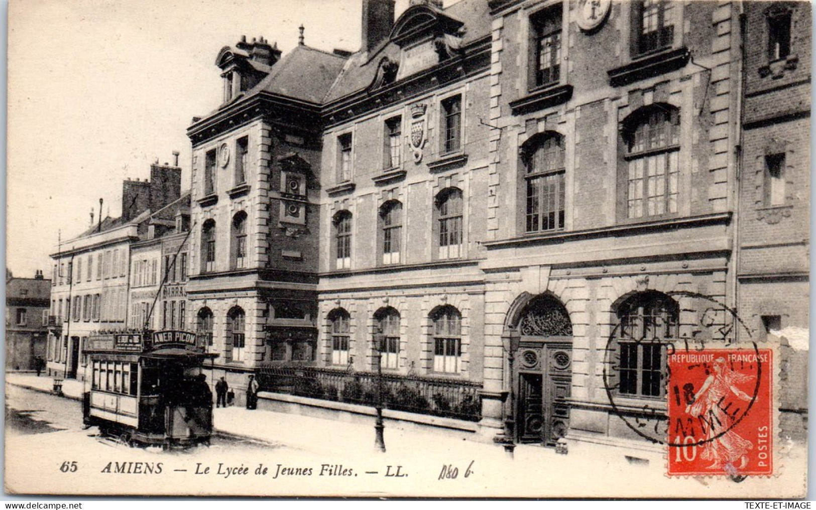 80 AMIENS - Le Lycee De Jeunes Filles.  - Amiens