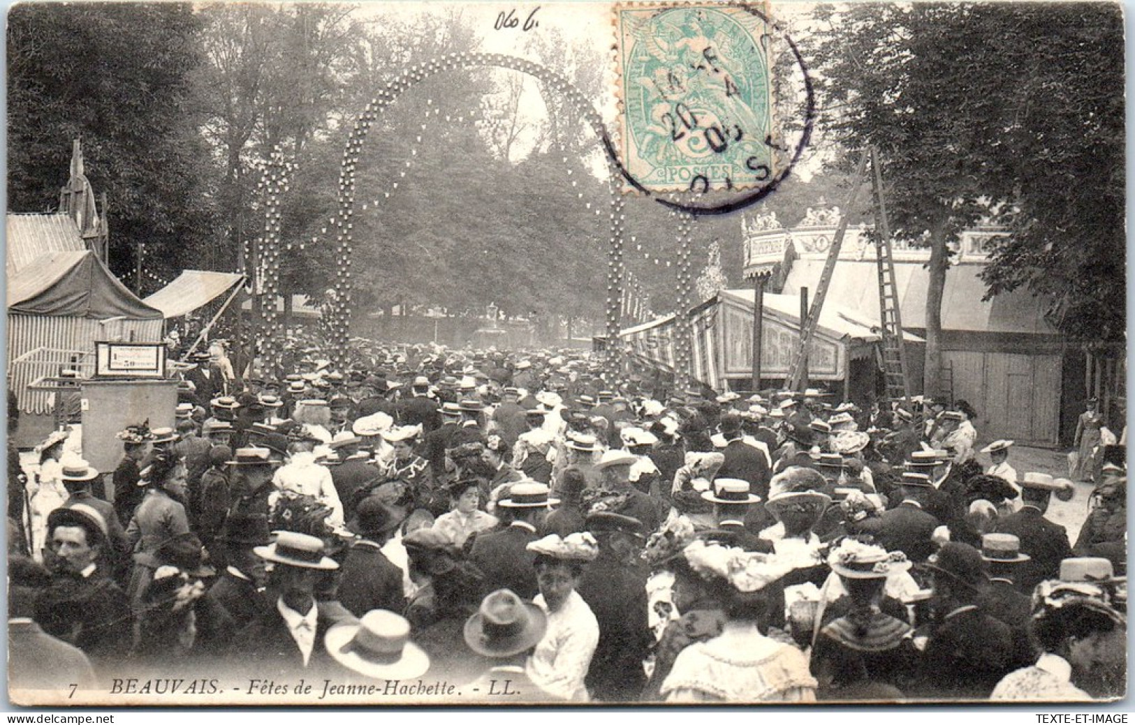 60 BEAUVAIS - La Foule Aux Fetes De Jeanne Hachette - Beauvais