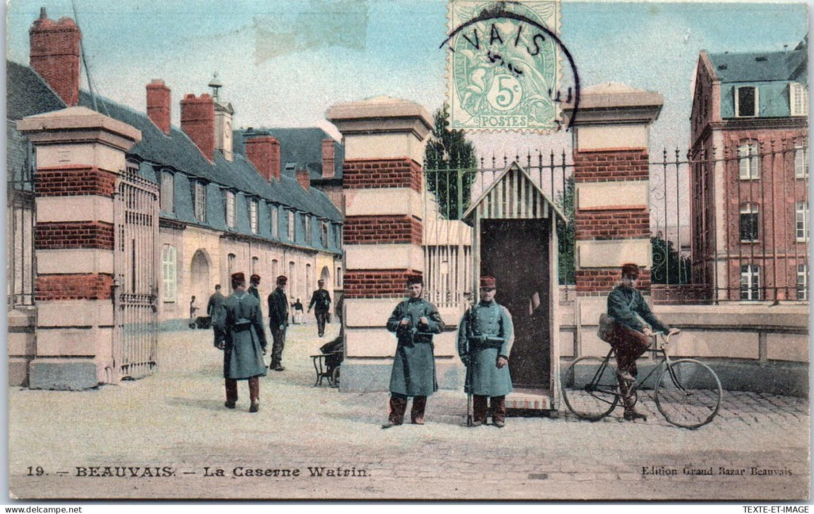 60 BEAUVAIS - Entree De La Caserne Watrin. - Beauvais