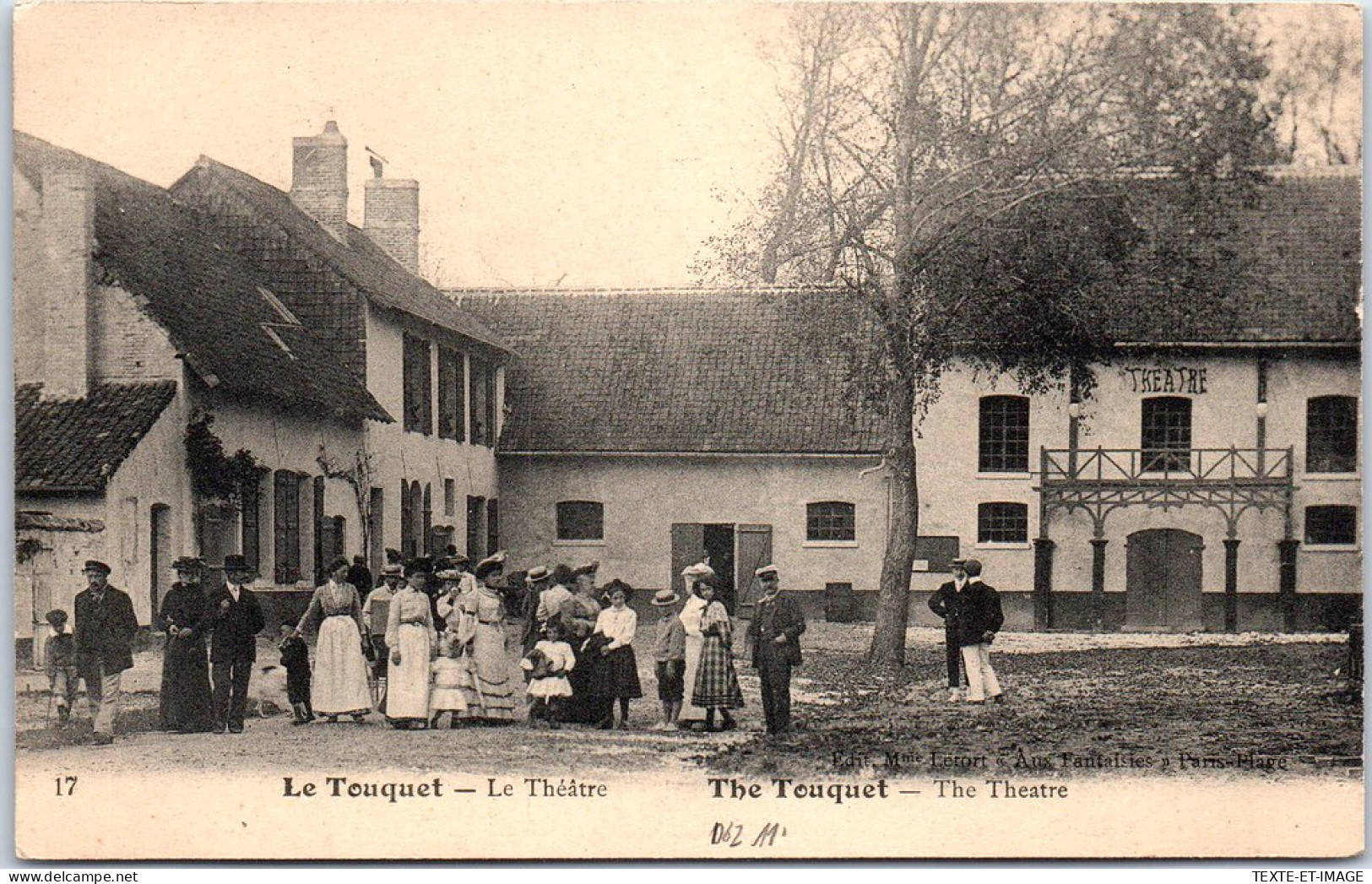 62 LE TOUQUET - Le Theatre. - Le Touquet
