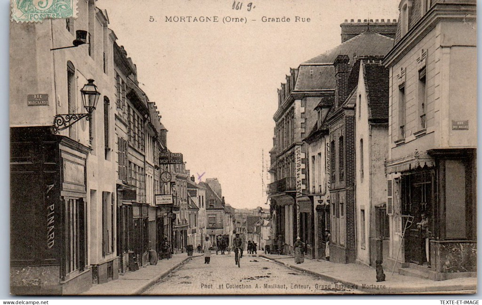 61 MORTAGNE - La Grande Rue  - Mortagne Au Perche