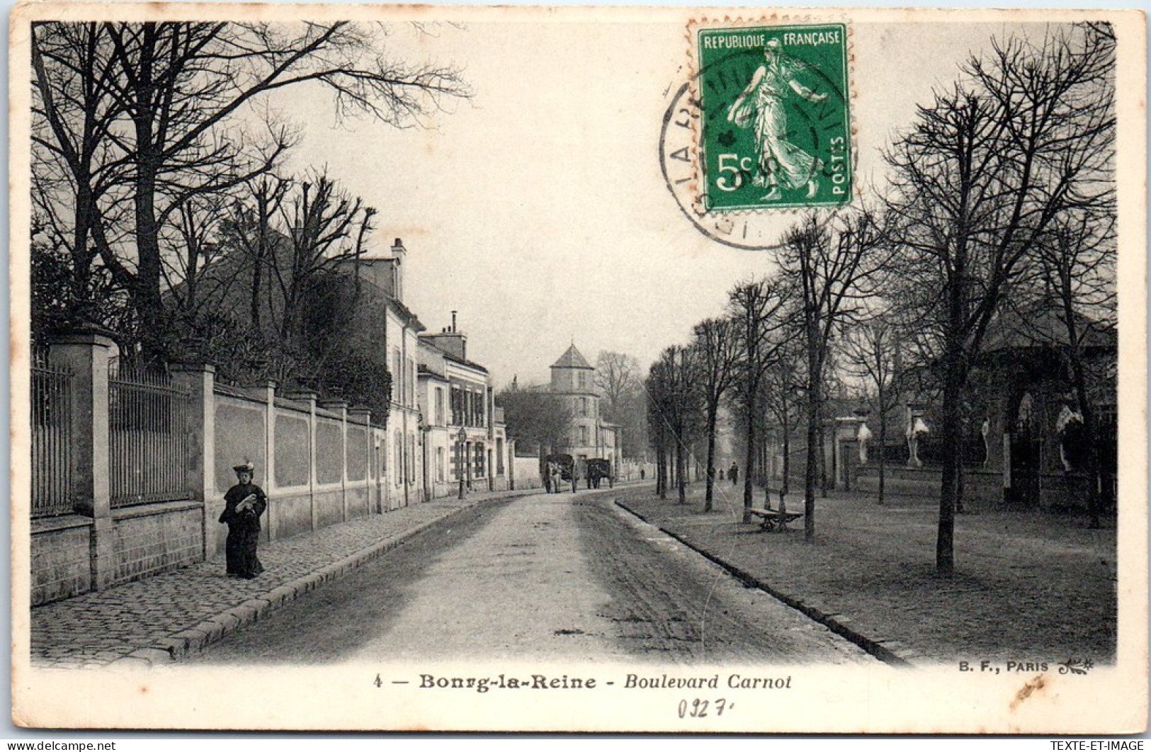 92 BOURG LA REINE - Le Boulevard Carnot. - Bourg La Reine