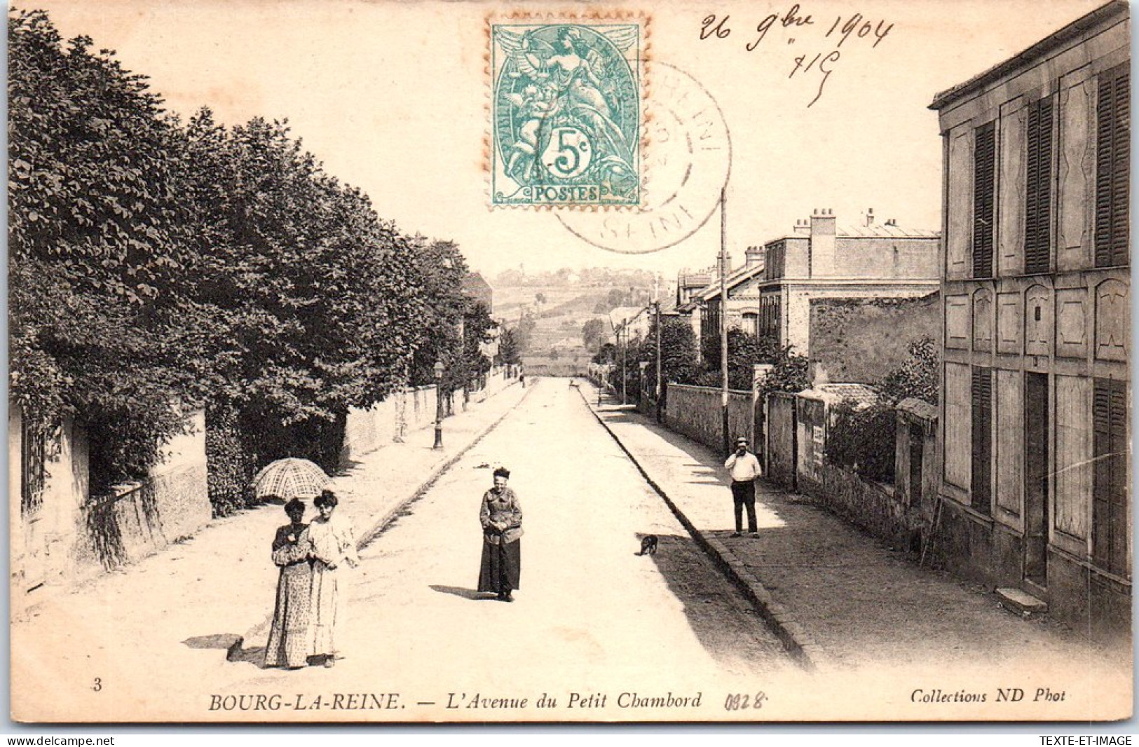 92 BOURG LA REINE - L'avenue Du Petit Chambord. - Bourg La Reine