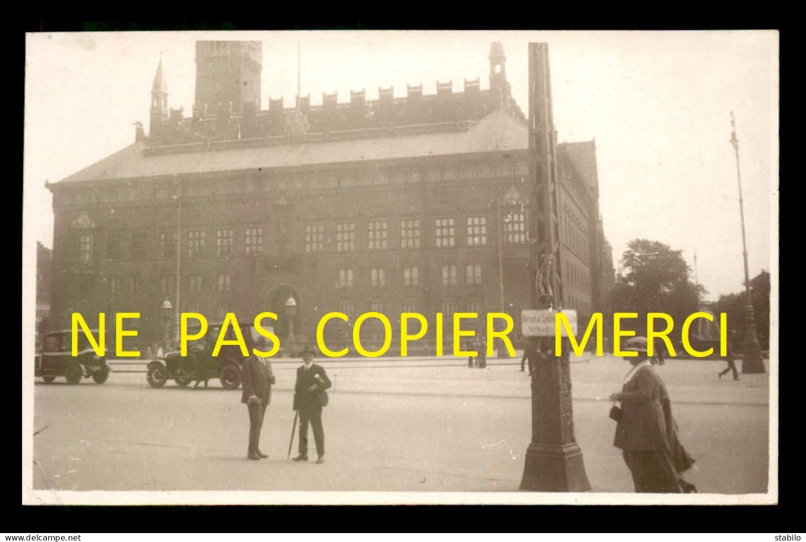 DANEMARK - COPENHAGUE JUIN 1922 - CARTE PHOTO ORIGINALE - Denmark