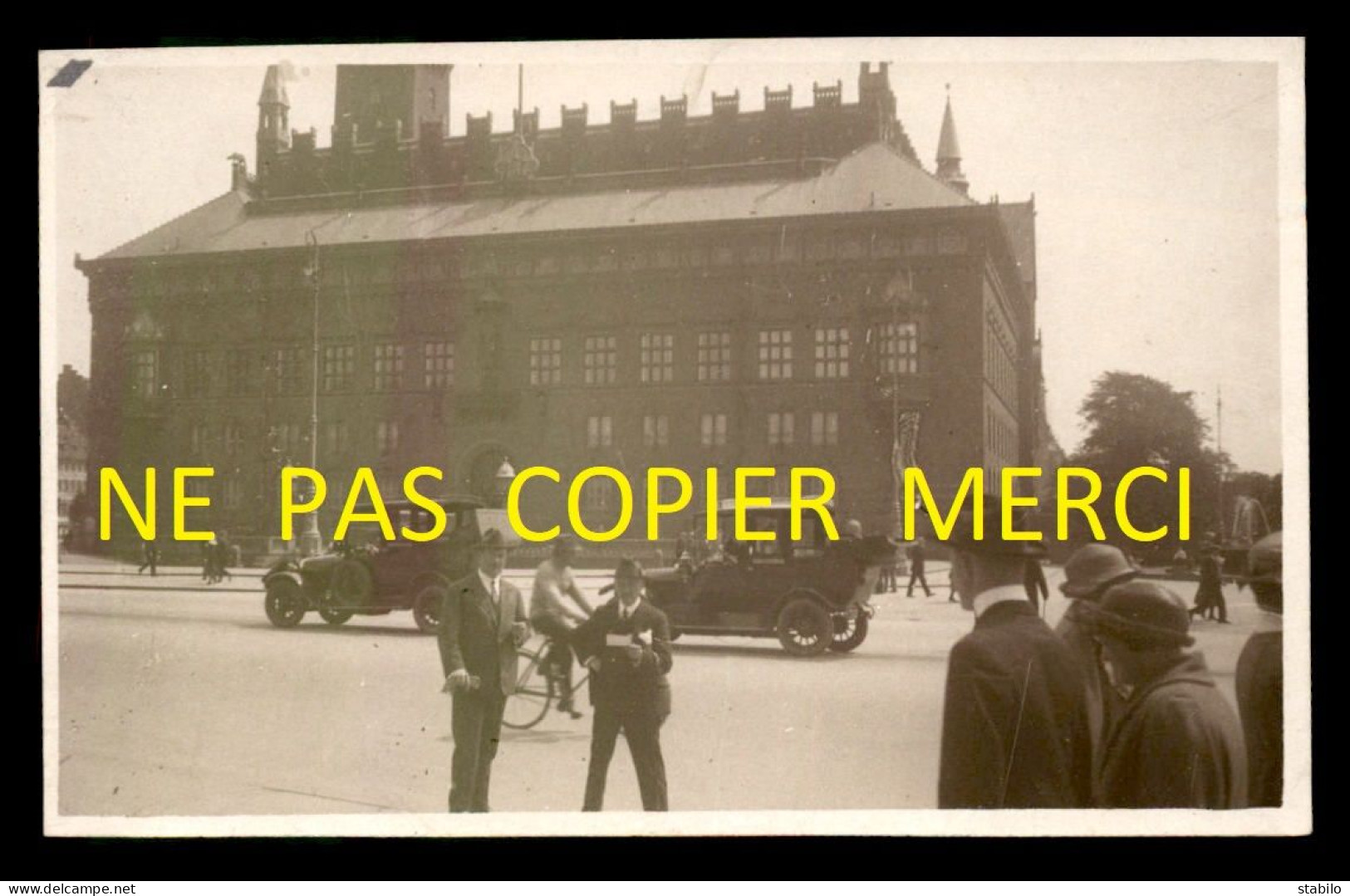 DANEMARK - COPENHAGUE JUIN 1922 - CARTE PHOTO ORIGINALE - Dänemark