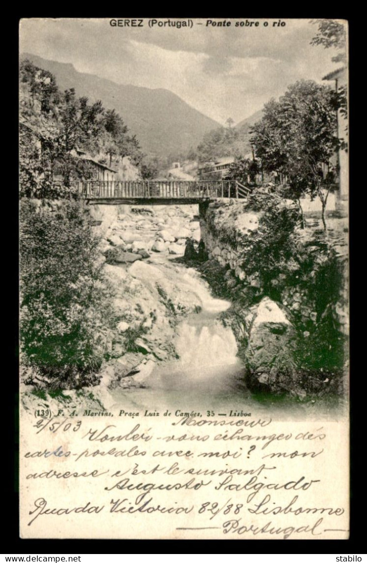 PORTUGAL - GEREZ - PONTE SOBRE O RIO - Sonstige & Ohne Zuordnung