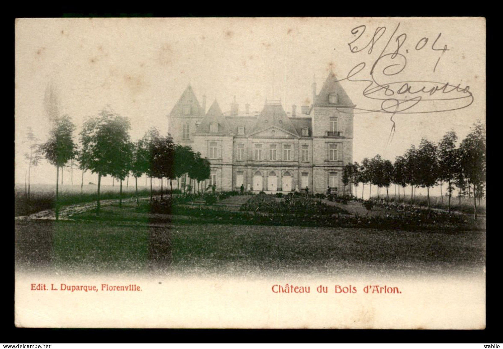 BELGIQUE - CHATEAU DU BOIS D'ARLON - Arlon