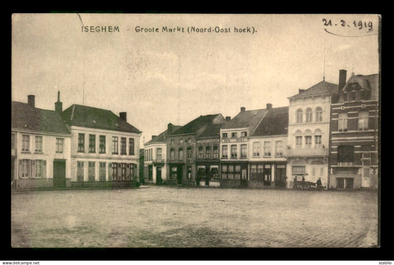 BELGIQUE - ISEGHEM - GROOTE MARKT - Sonstige & Ohne Zuordnung