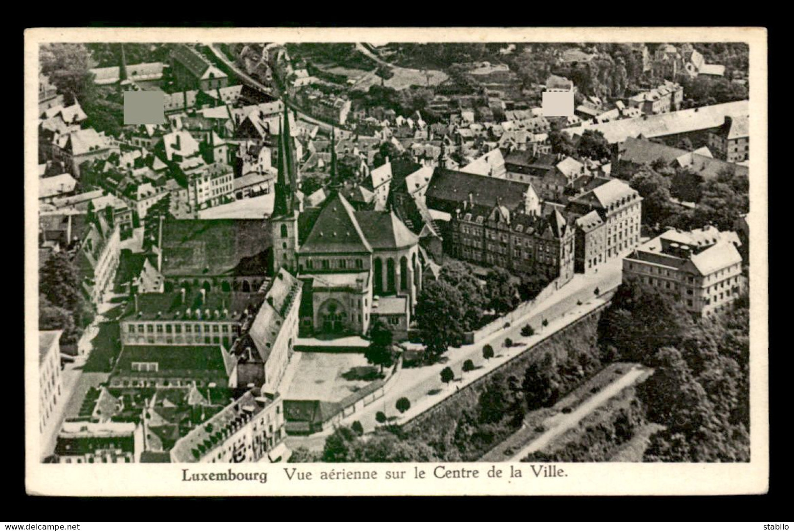 LUXEMBOURG-VILLE - VUE AERIENNE - Luxembourg - Ville