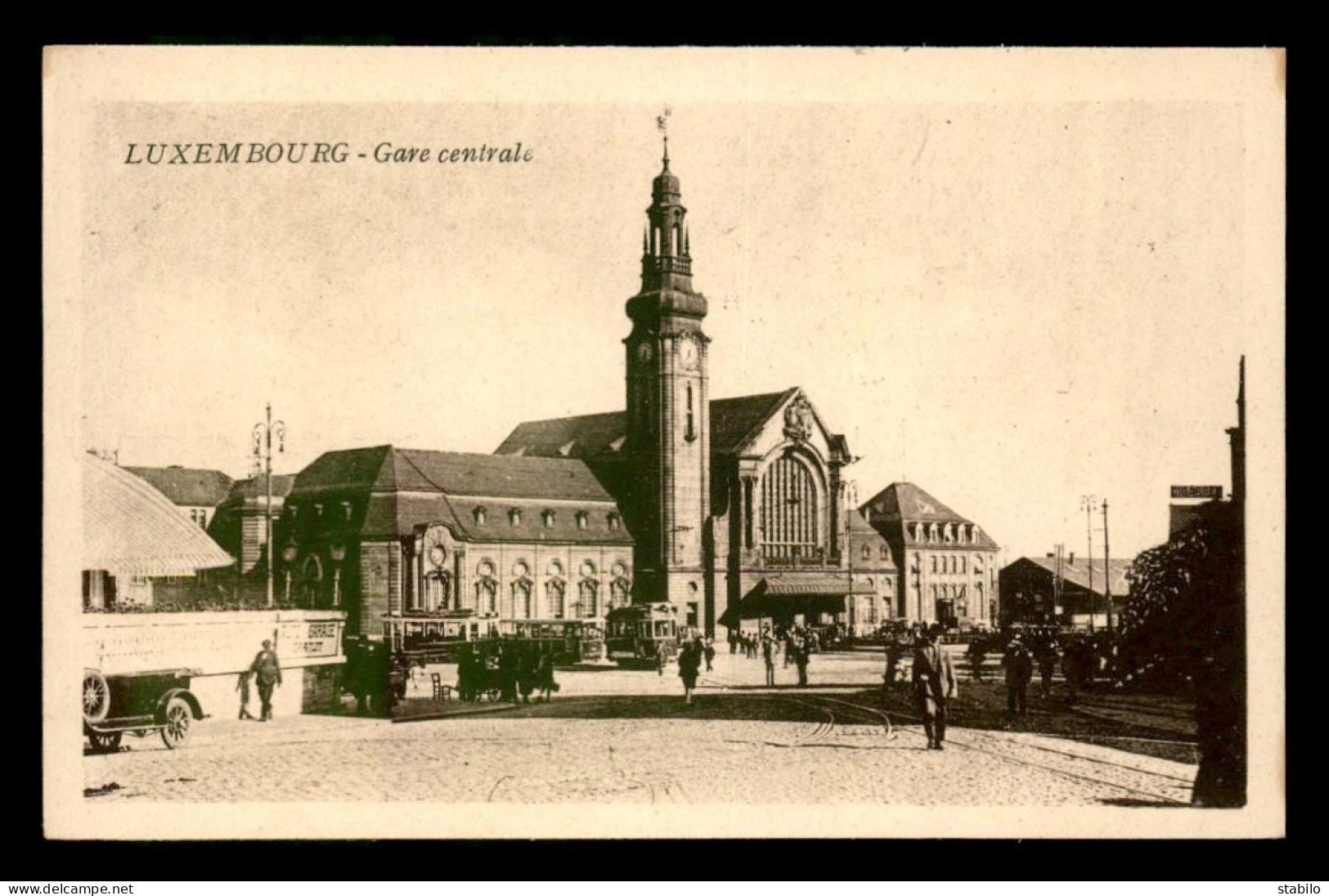 LUXEMBOURG-VILLE - LA GARE CENTRALE - Lussemburgo - Città