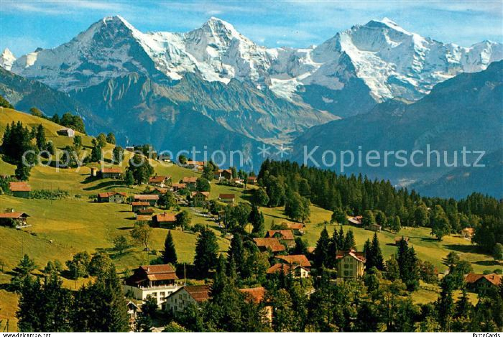 13154167 Beatenberg Waldegg Finsteraarhorn Eiger Moenche Jungfrau Beatenberg - Autres & Non Classés
