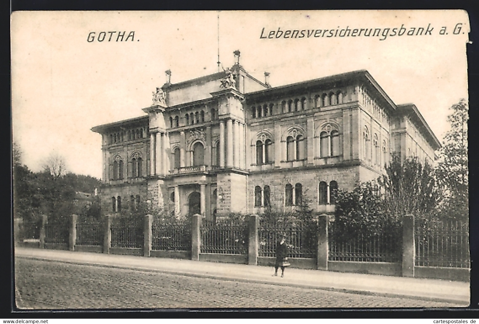 AK Gotha, Lebensversicherungsbank A. G.  - Gotha
