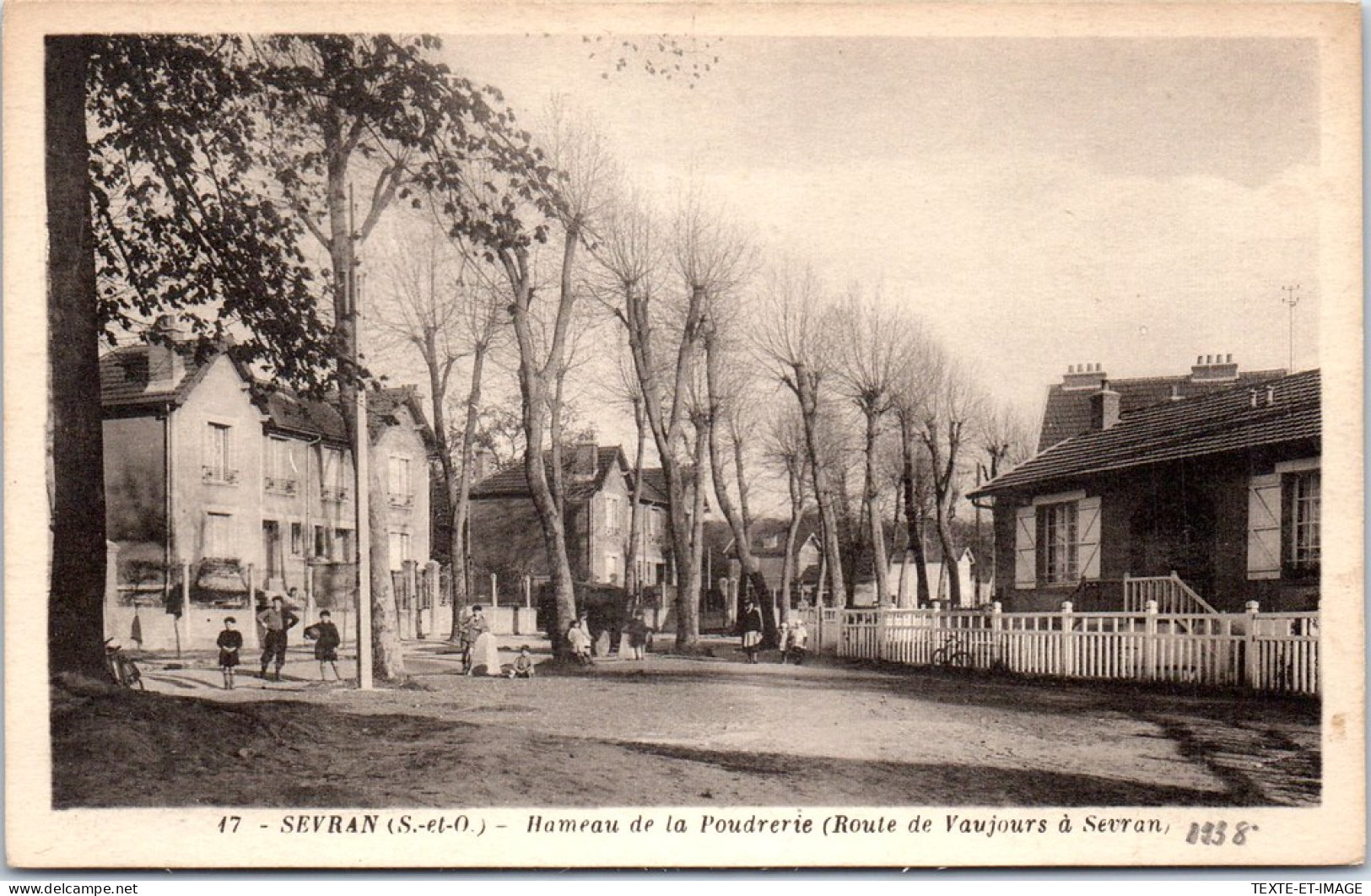 93 SEVRAN - Hameau De La Poudrerie, Route De Vaujours  - Sevran