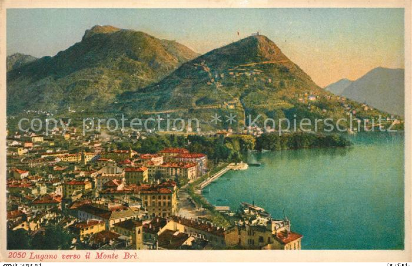 13150469 Lugano TI Panorama Monte Bre Lugano - Altri & Non Classificati