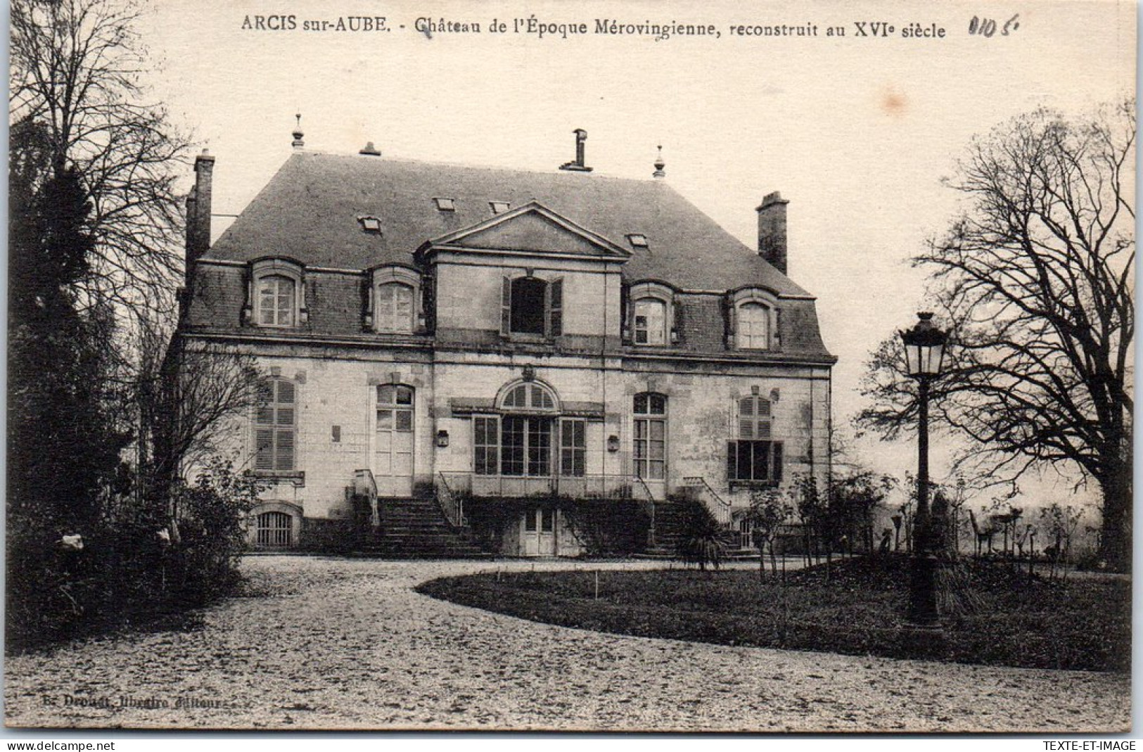 10 ARCIS SUR AUBE - CHATEAU - Arcis Sur Aube