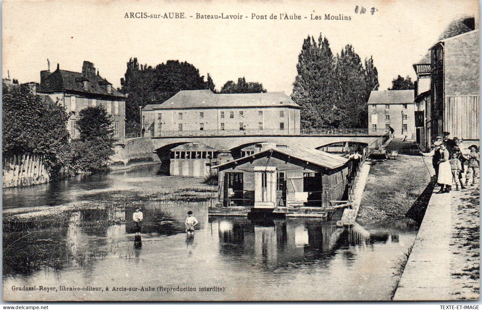 10 ARCIS SUR AUBE - Bateau Lavoir, Les Moulins  - Arcis Sur Aube
