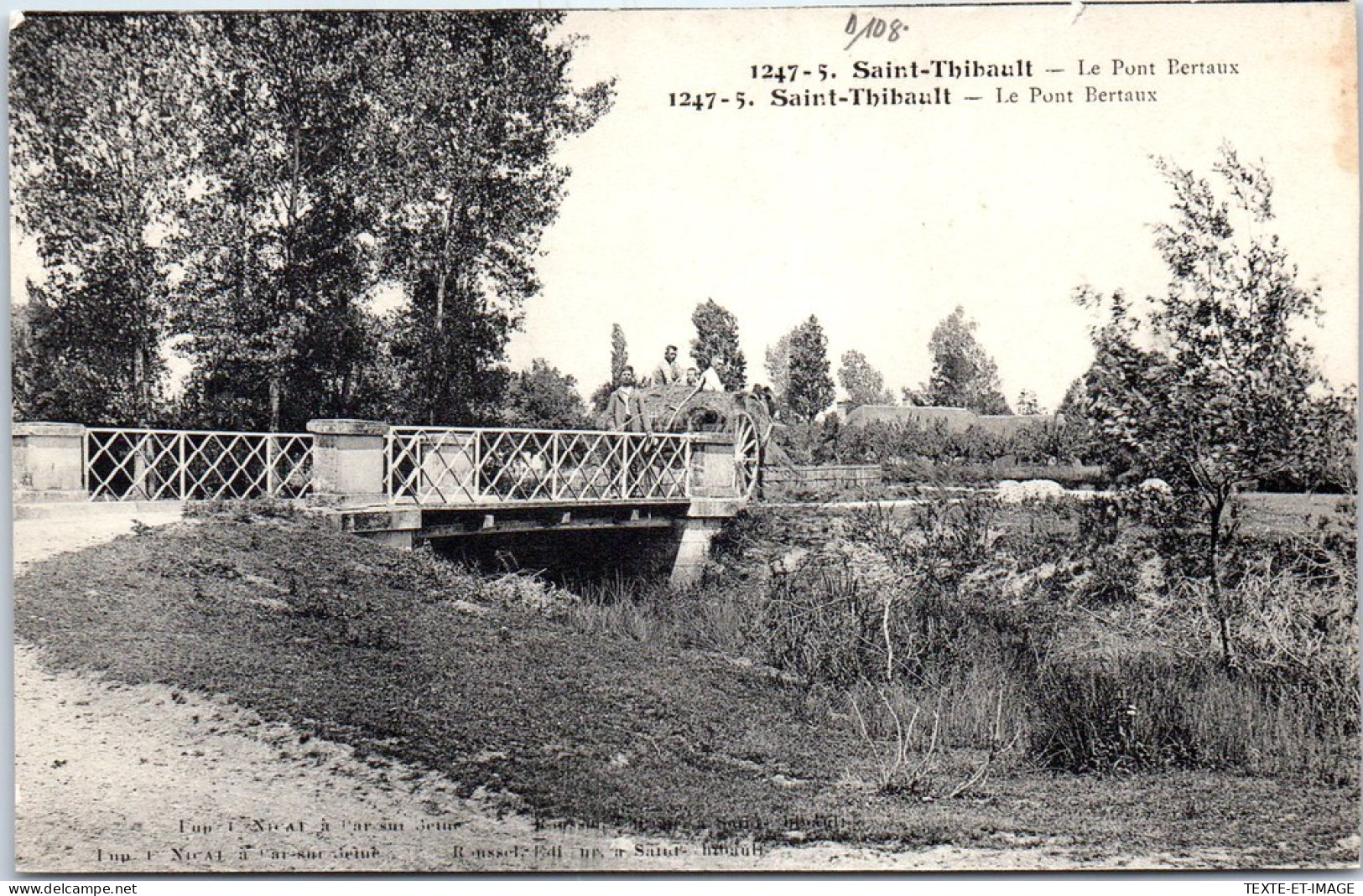 10 SAINT THIBAULT - Le Pont Bertaux -  - Autres & Non Classés