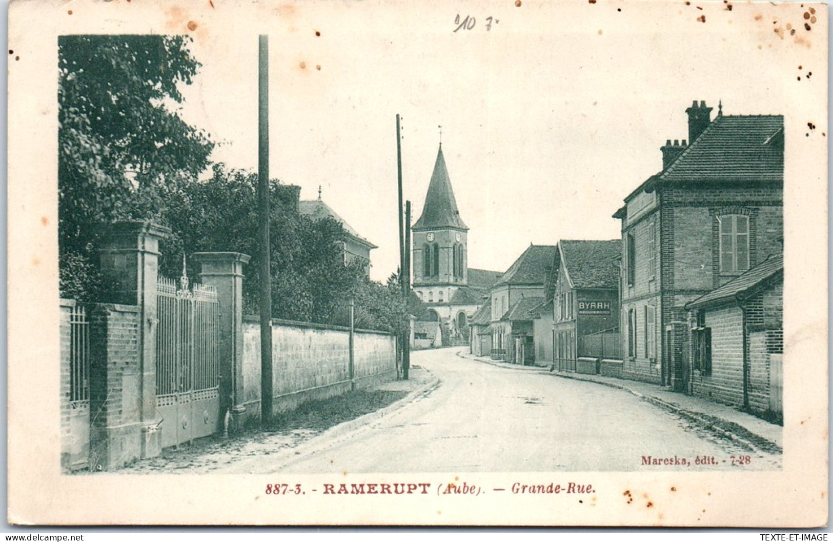 10 RAMERUPT - Vue De La Grande Rue -  - Other & Unclassified