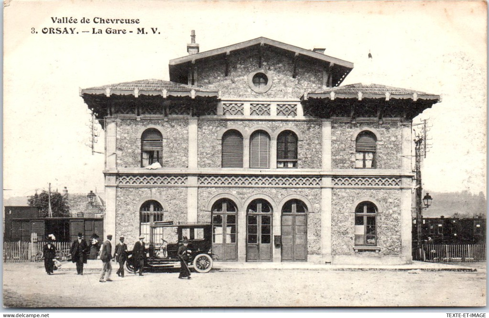 91 ORSAY - La Facade De La Gare. - Orsay