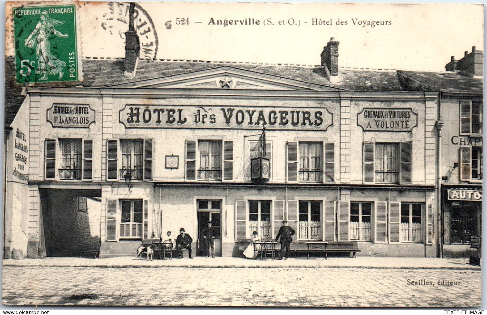 91 ANGERVILLE - L'hotel Des Voyageurs -  - Angerville