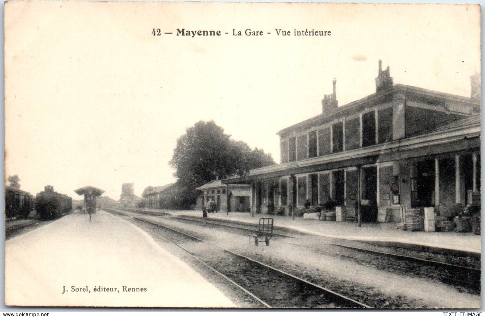 53 MAYENNE - La Gare - Vue Interieure. - Mayenne