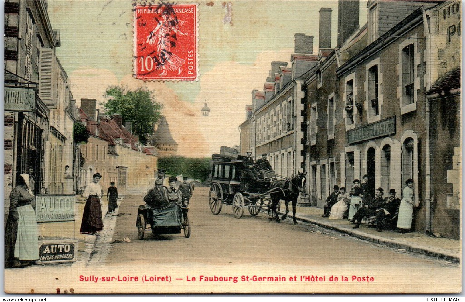 45 SULLY SUR LOIRE - Le Fbg St Germain & L'hotel De La Poste -  - Sully Sur Loire