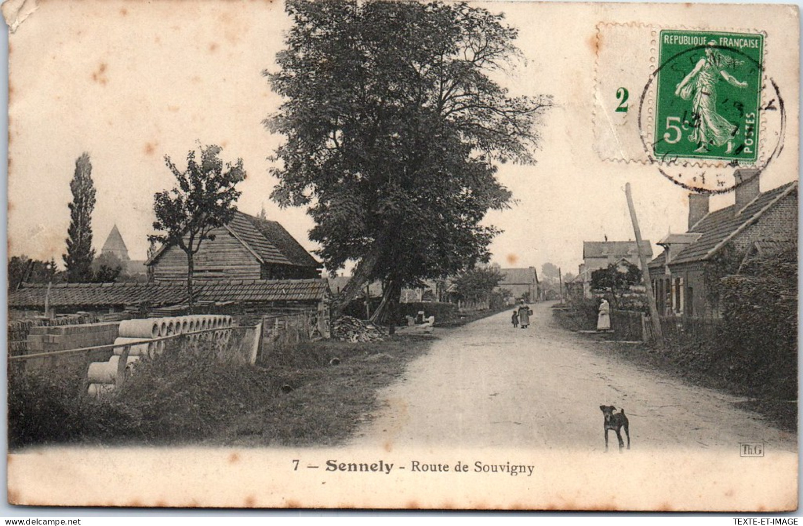 45 SENNELY - La Route De Souvigny -  - Other & Unclassified
