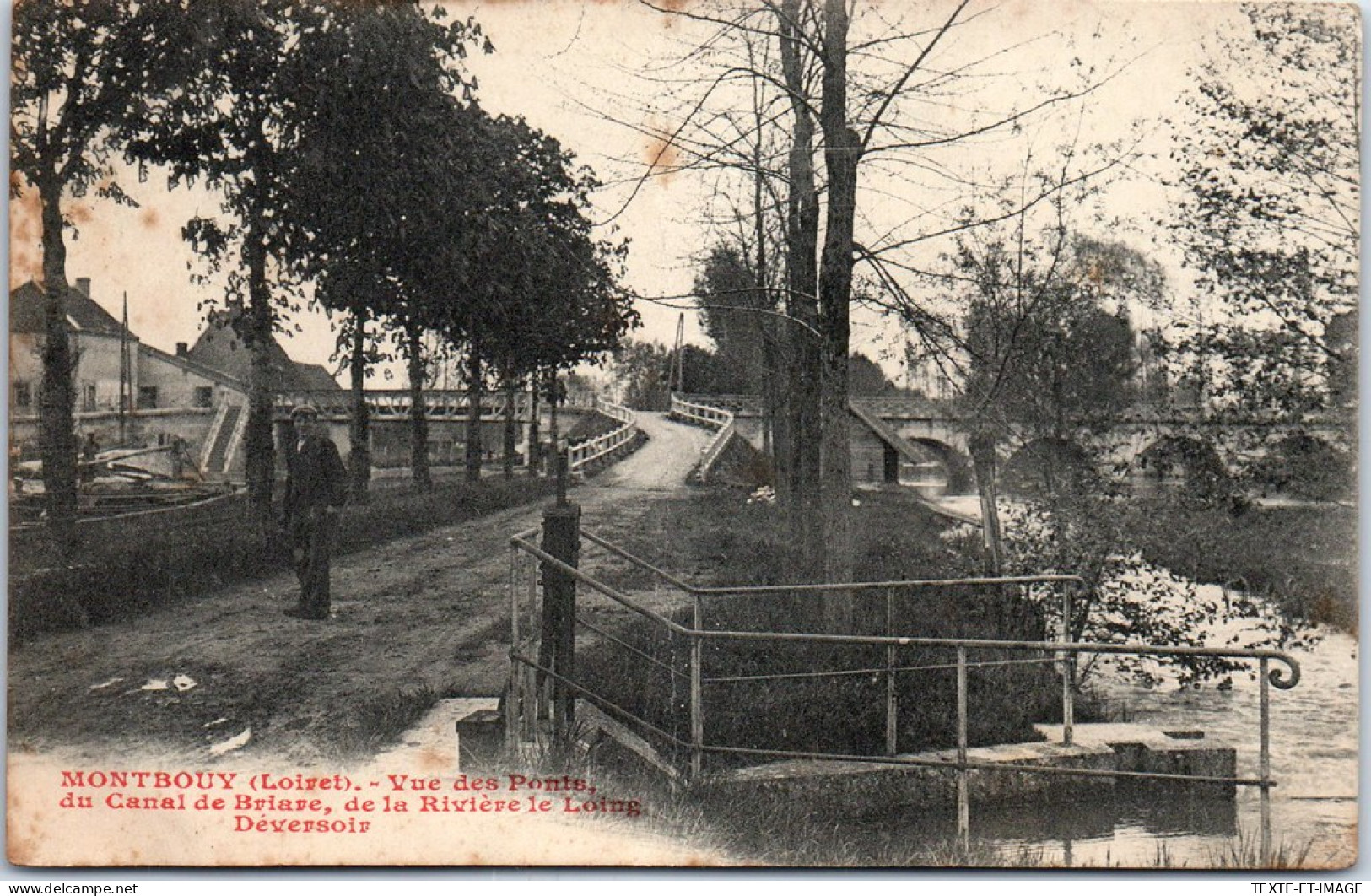 45 MONTBOUY - Vue Des Ponts Du Canal De Briare. - Sonstige & Ohne Zuordnung