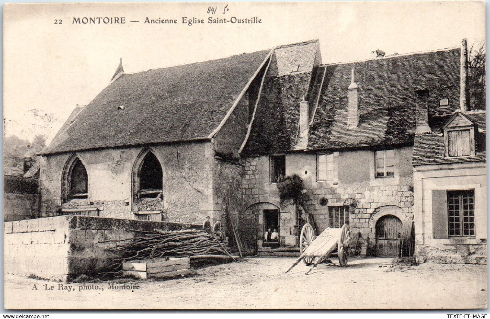 41 MONTOIRE - Ancienne Eglise De Saint Oustrille  - Montoire-sur-le-Loir