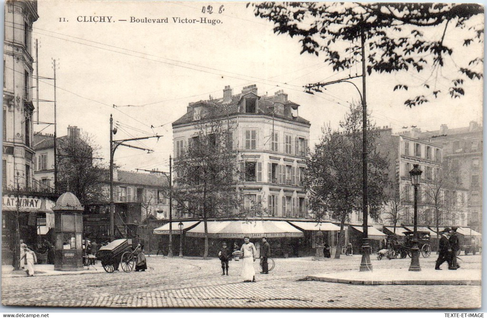 92 CLICHY - Le Boulevard Victor Hugo -  - Clichy