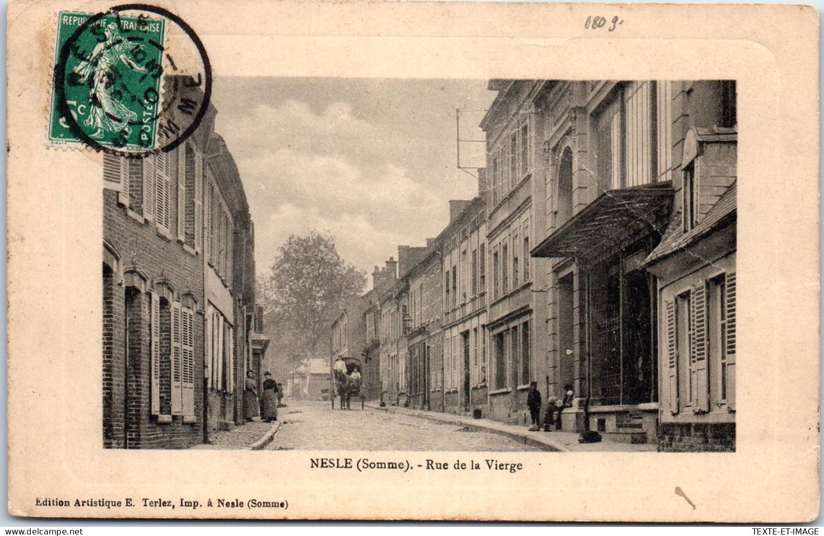 80 NESLE - La Rue De La Vierge  - Nesle