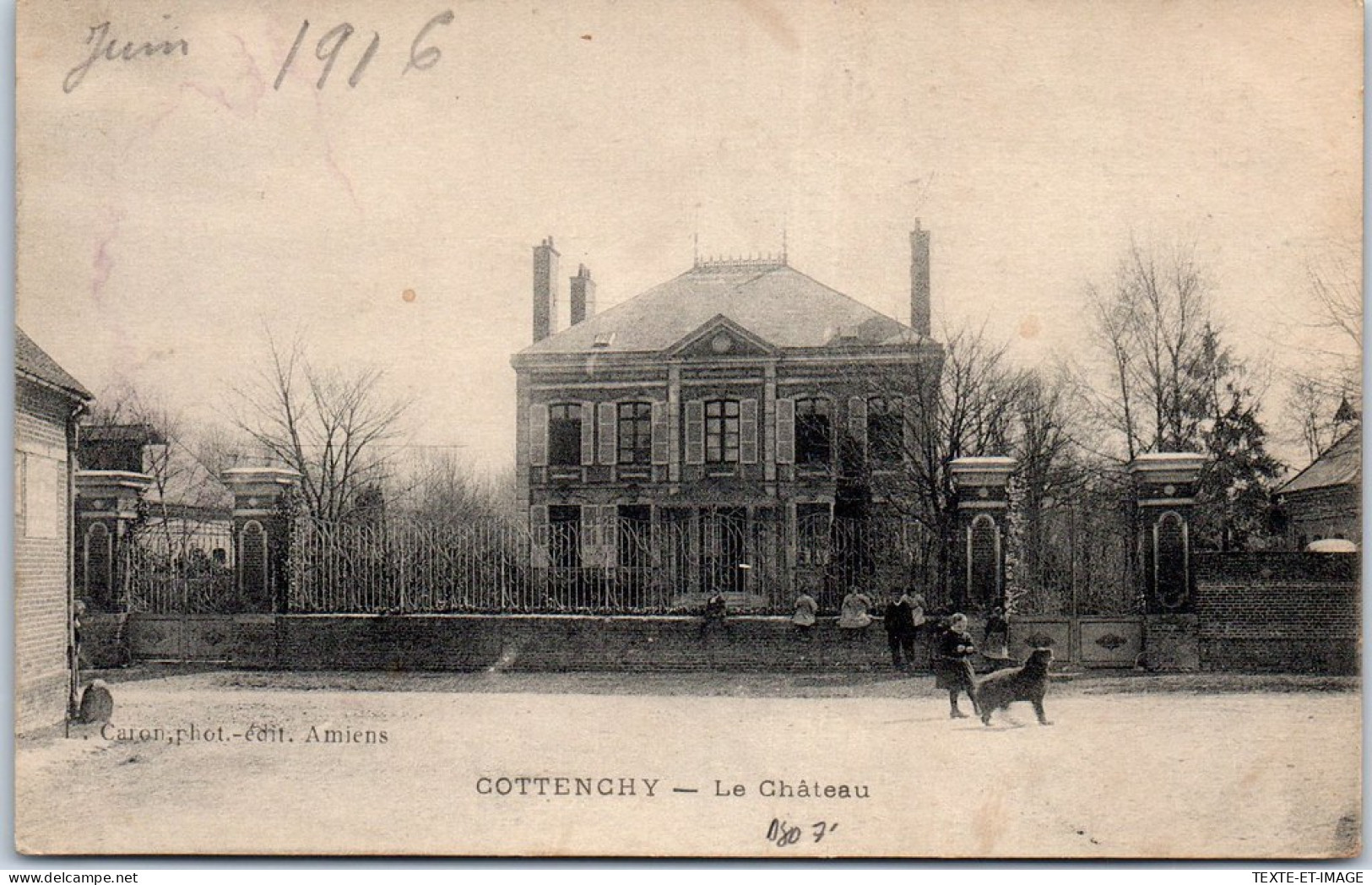 80 COTTENCHY - Le CHATEAU. - Sonstige & Ohne Zuordnung