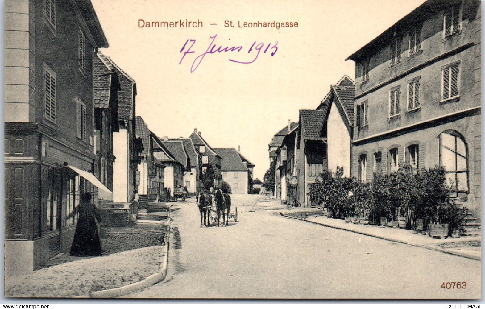 68 DAMMERKIRCH - ST Leonhardgasse - Andere & Zonder Classificatie