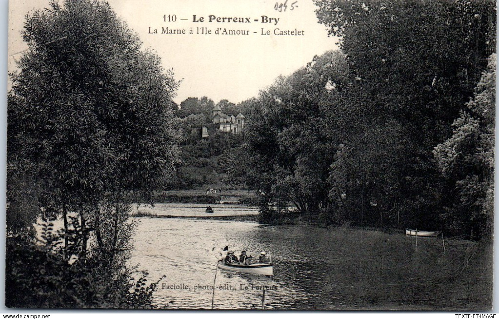 94 LE PERREUX BRY - La Marne A L'ile D'amour, Le Castelet  - Le Perreux Sur Marne