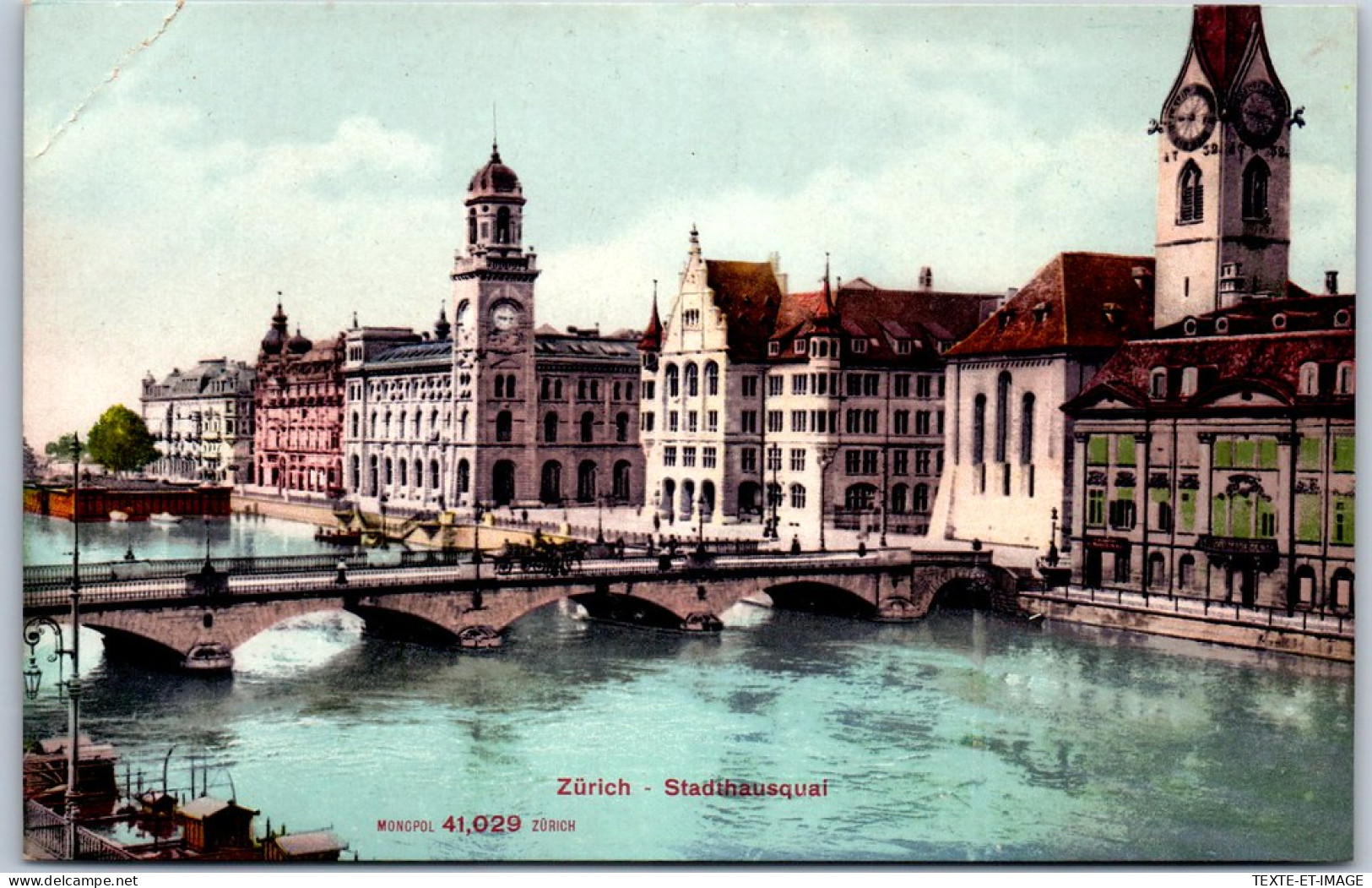 SUISSE - ZURICH - Stadthausquai - Other & Unclassified