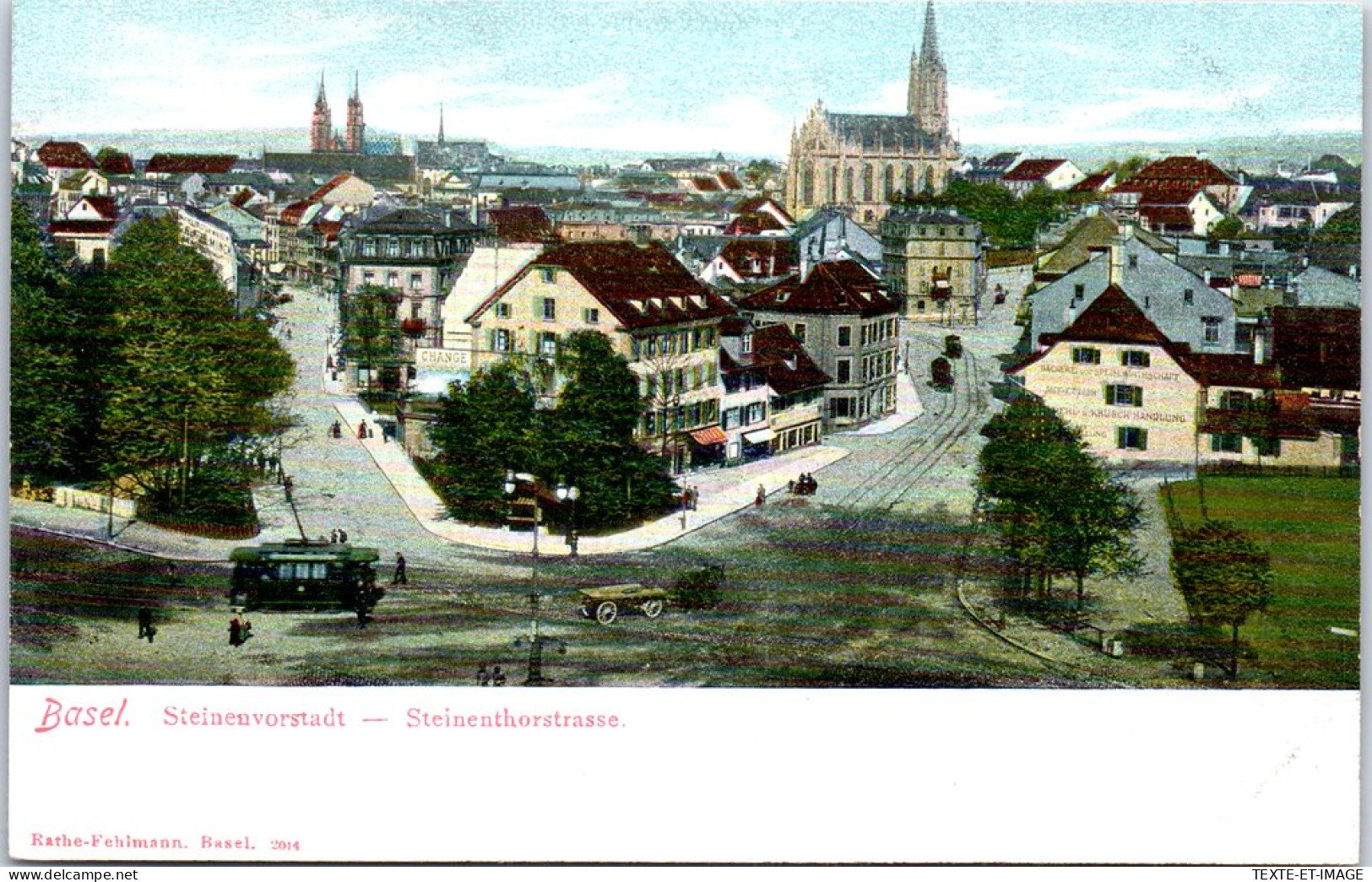 SUISSE - BASEL - Steinenvorstadt Steinenthorstrasse - Other & Unclassified