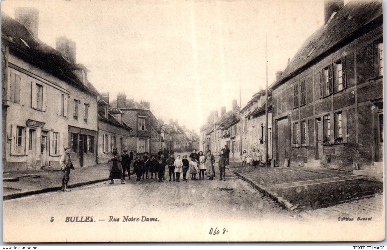 60 BULLES - Vue De La Rue Notre Dame. - Andere & Zonder Classificatie