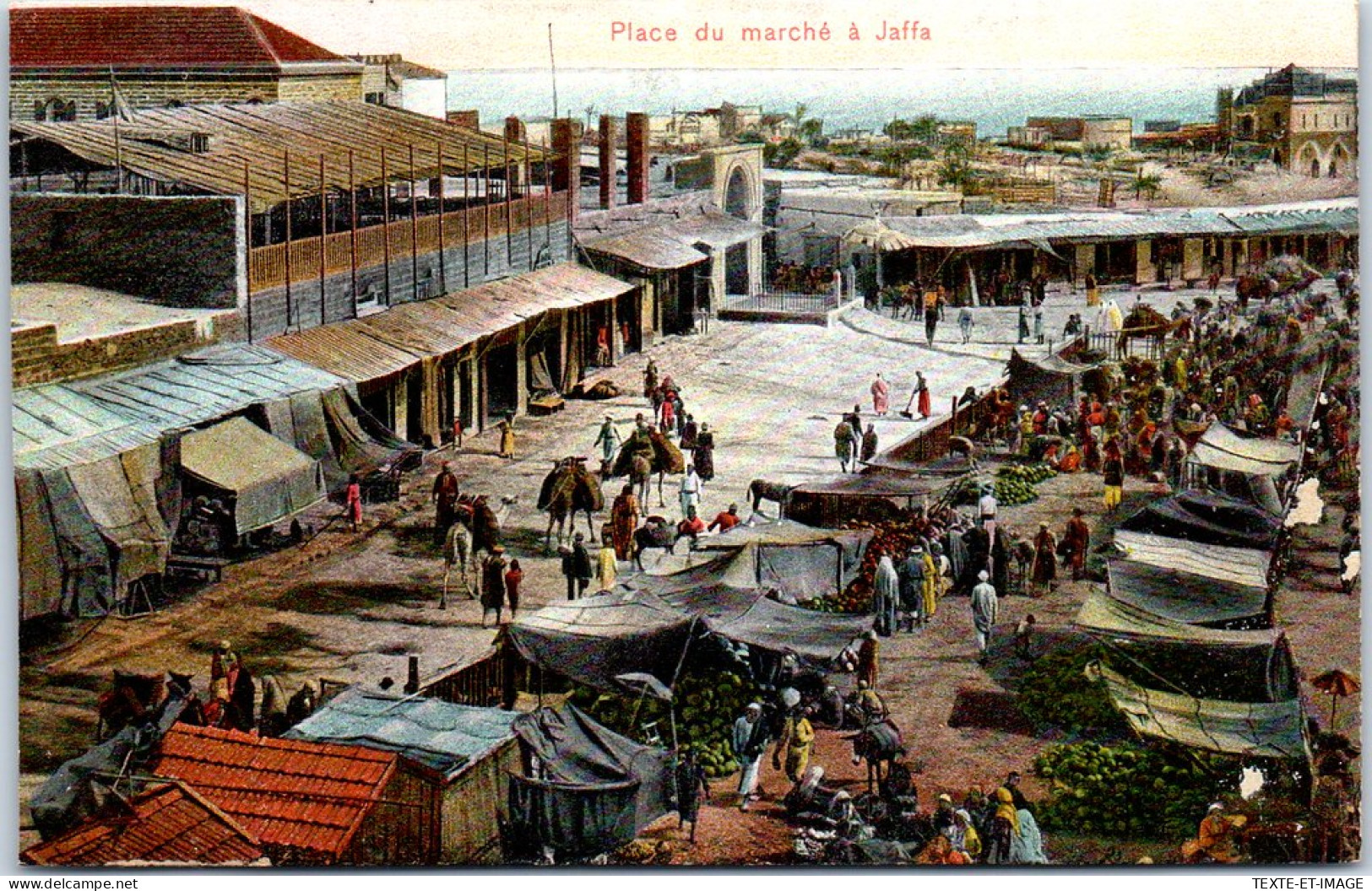 ISRAEL - JAFFA - La Place Du Marche  - Israele