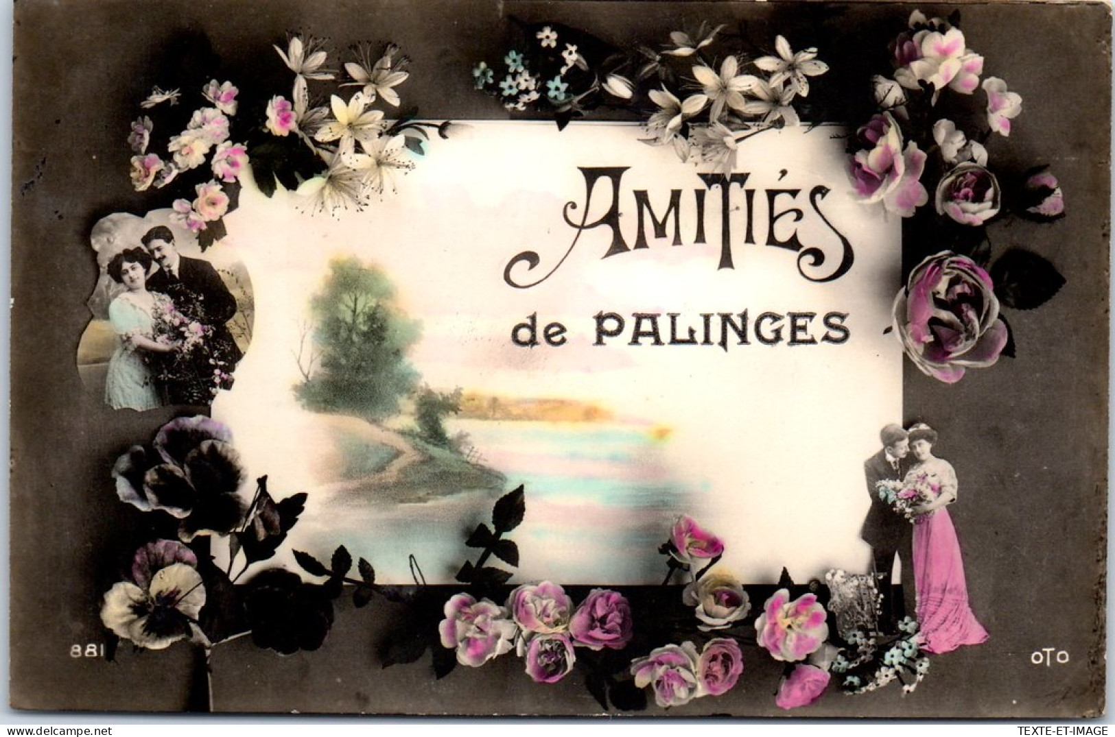 72 PALINGES - Mes Amities, Carte Souvenir. - Sonstige & Ohne Zuordnung