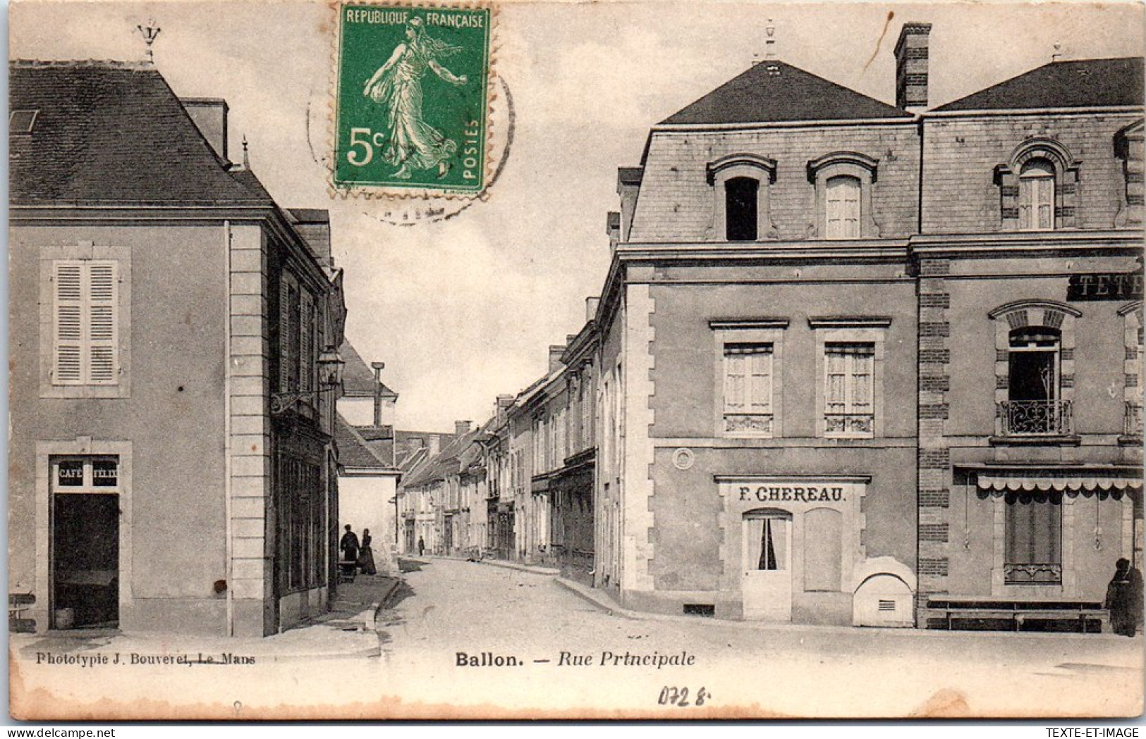72 BALLON - Vue De La Rue Principale. - Other & Unclassified