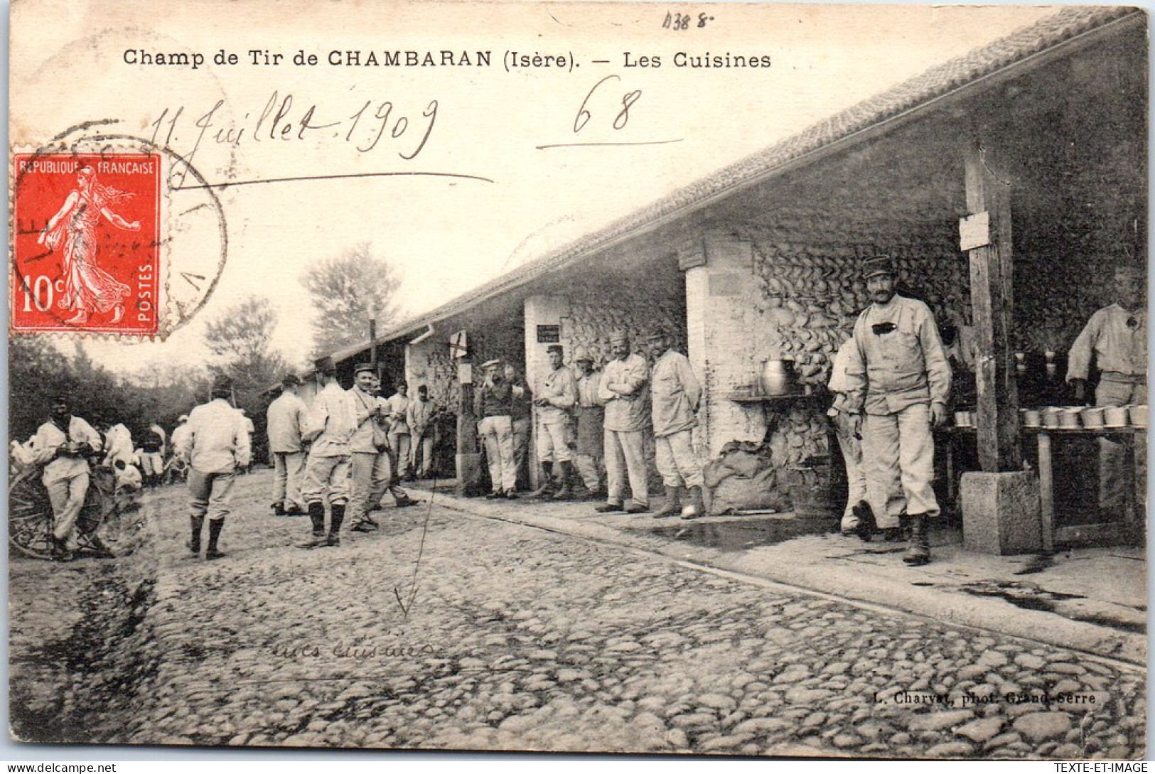 38 CHAMBARAN - Les Cuisines Du Champ De Tir. - Autres & Non Classés