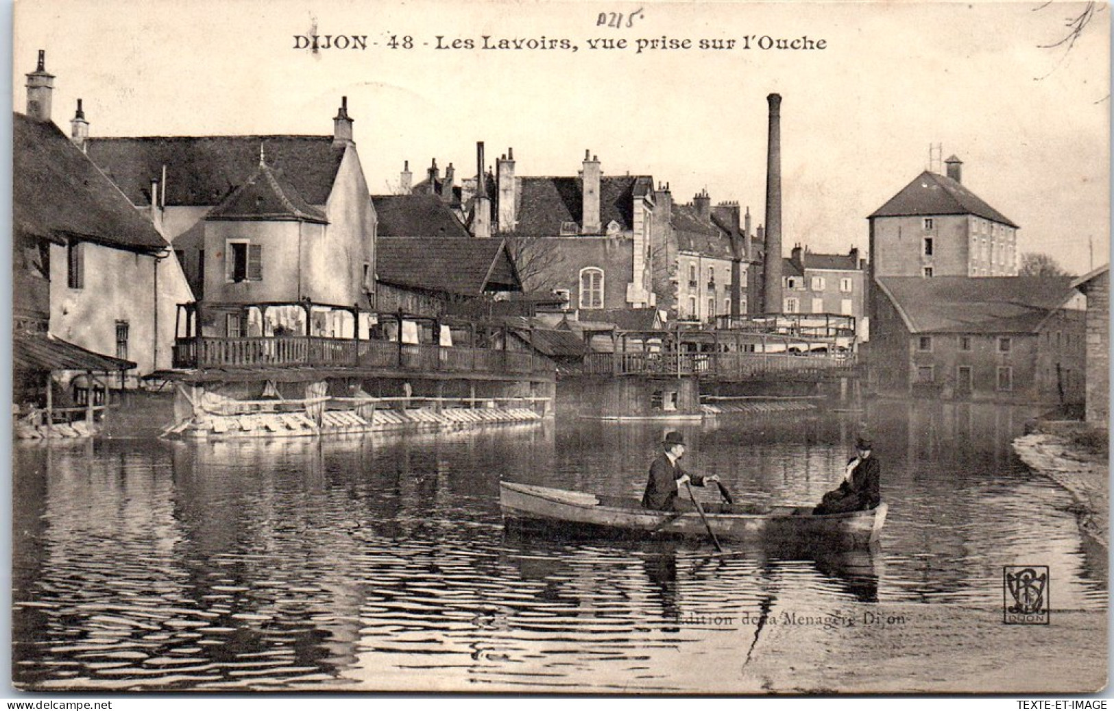 21 DIJON - Les Lavoirs, Vue Prise Sur L'ouche  - Dijon