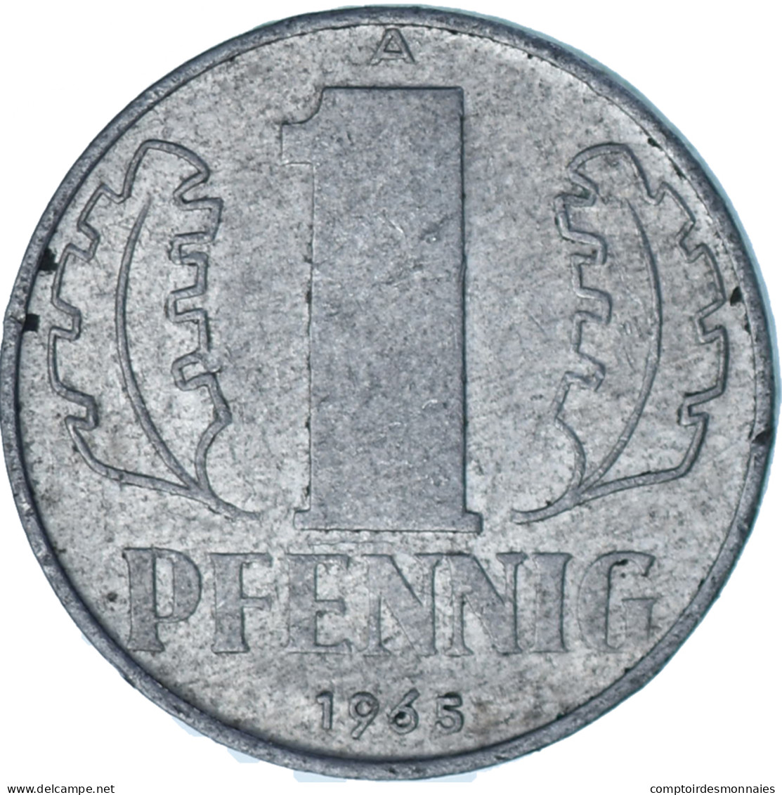 République Démocratique Allemande, Pfennig, 1965 - 1 Pfennig