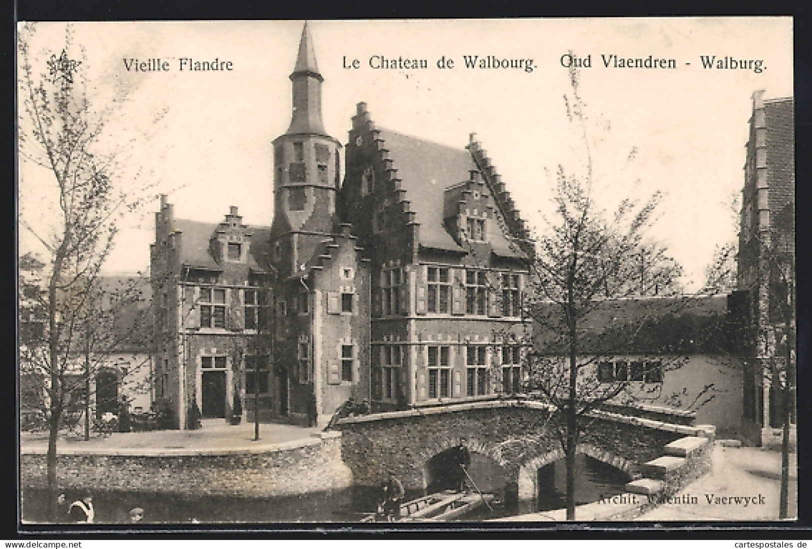 AK Saint-Nicolas, Le Chateau Walbourg  - Autres & Non Classés