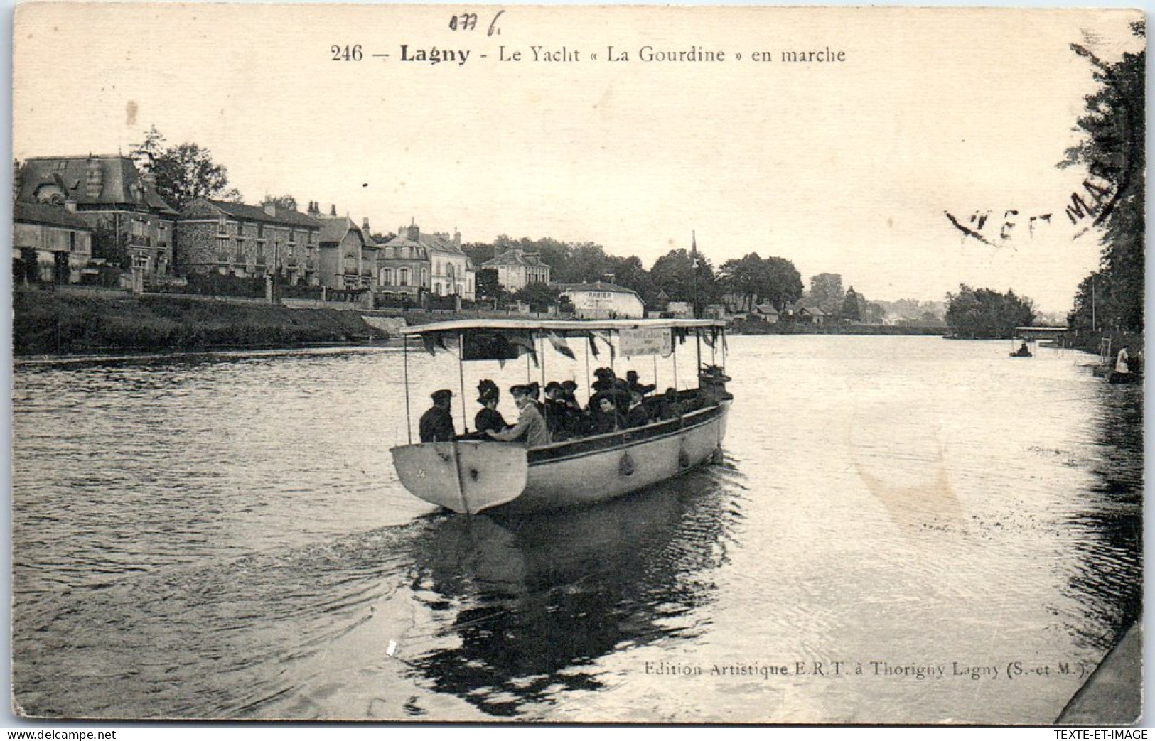 77 LAGNY - Le Yacht, La Gourdine En Marche  - Lagny Sur Marne