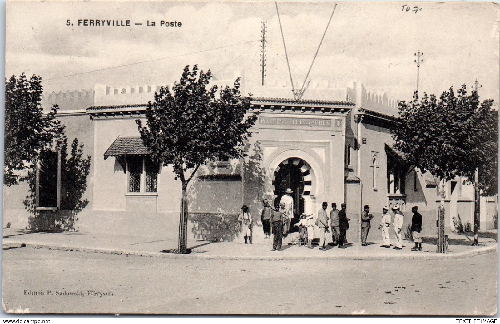 TUNISIE - FERRYVILLE - Le Bureau De Poste  - Tunisia