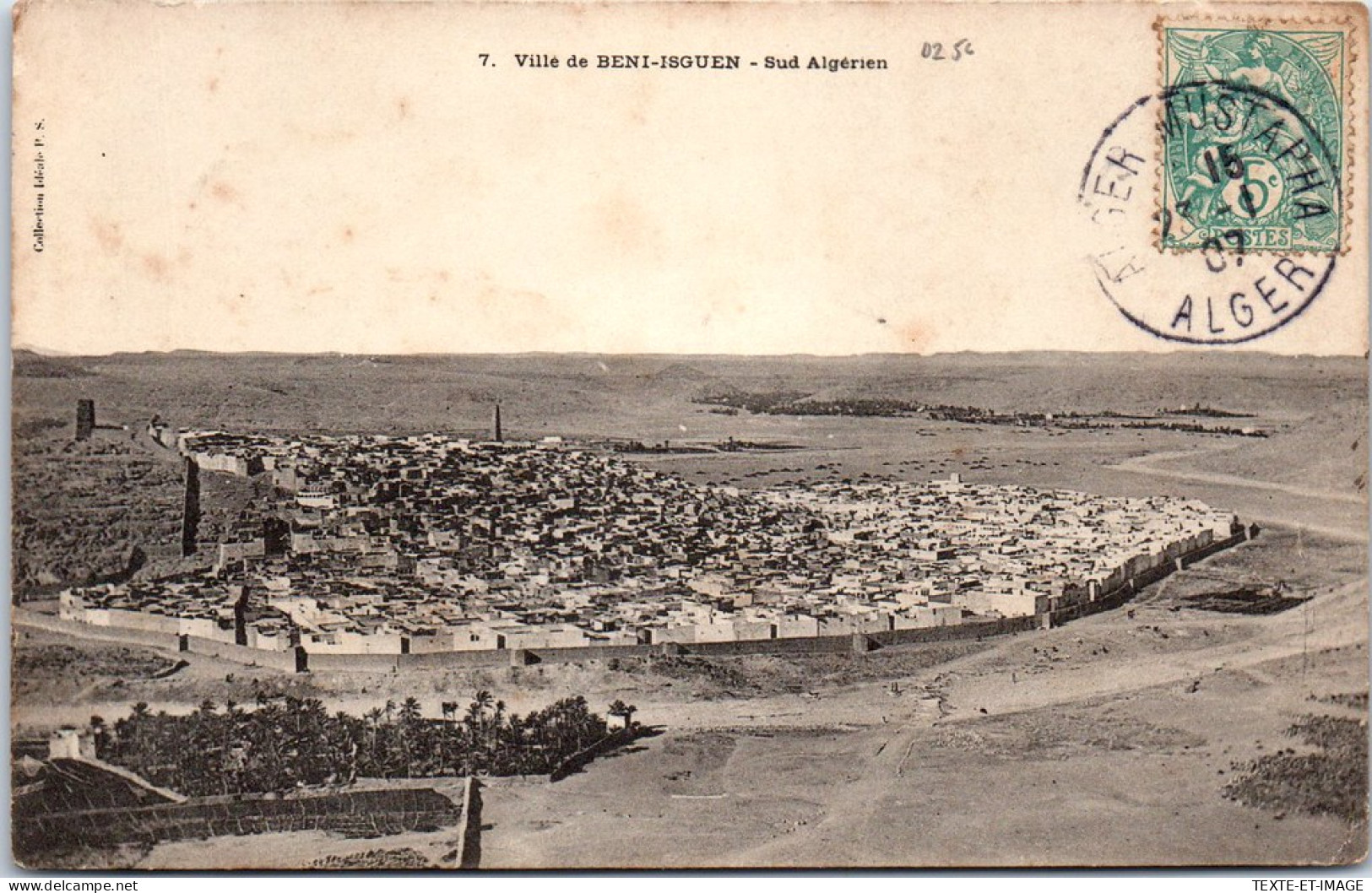 ALGERIE - Vue Generale De BENI ISGUEN  - Scènes & Types