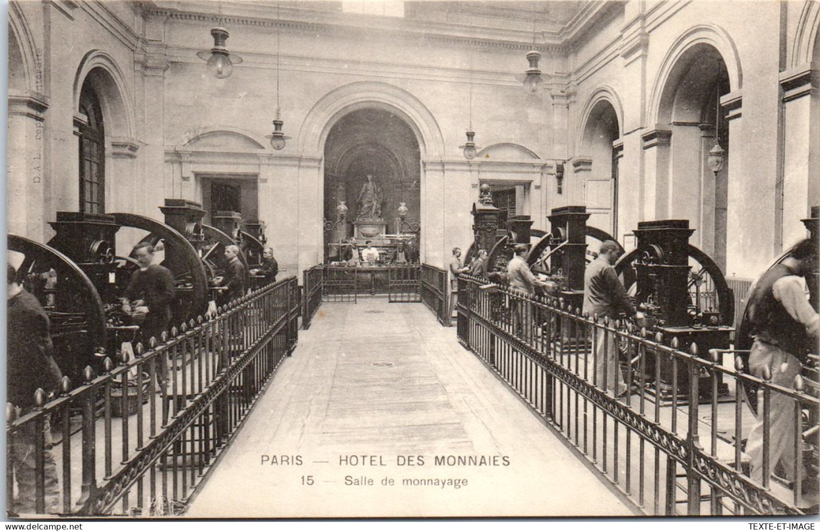 THEMES - MONNAIES - Monnaie De Paris - Salle De Monnayage  - Munten (afbeeldingen)
