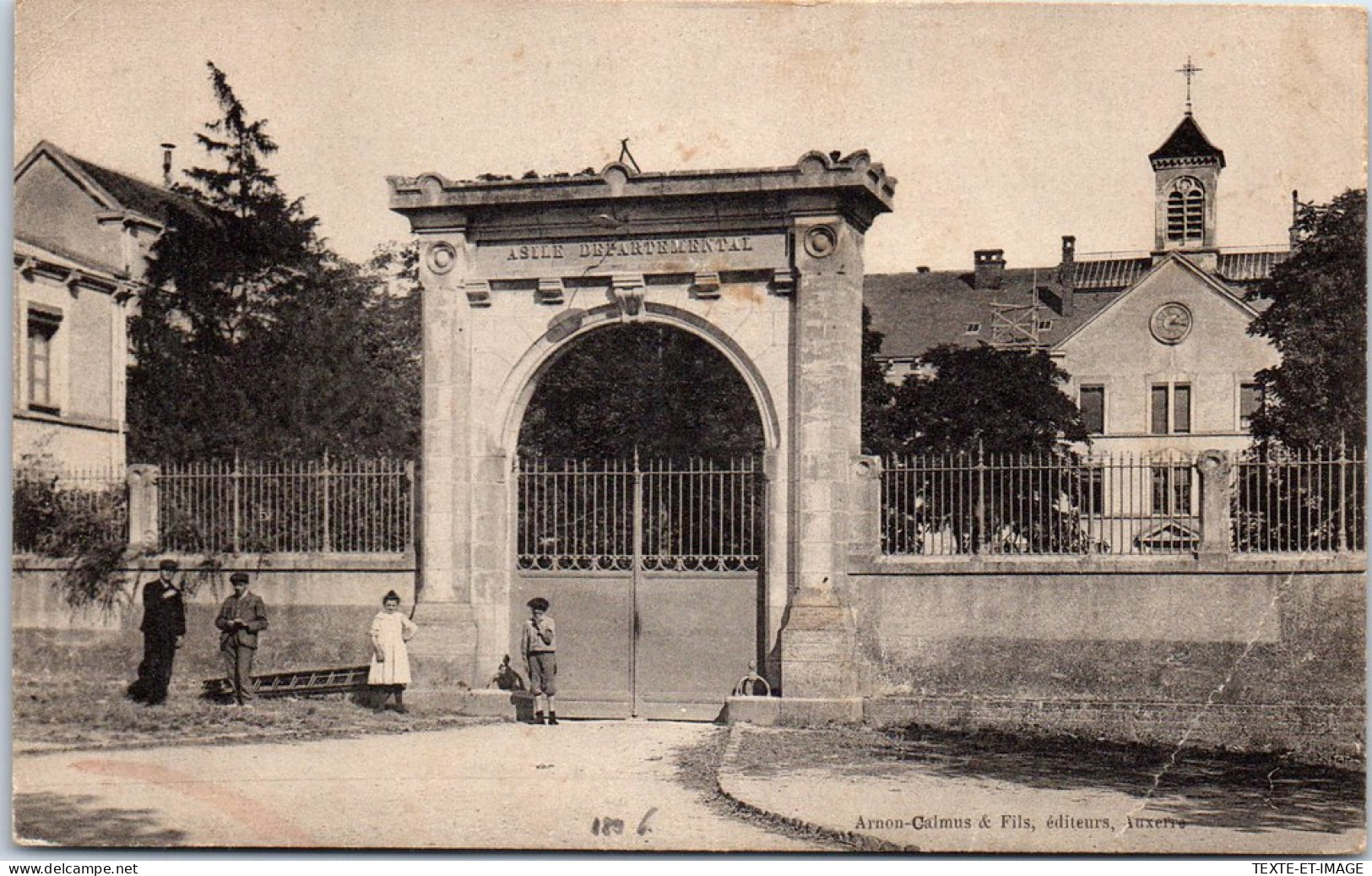 89 AUXERRE - Portail D'entree De L'asile Departemental - Auxerre